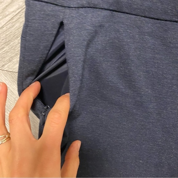 Elie Tahari | Cotton Blend Pantsuit In Navy Classic Set - Picture 11 of 12